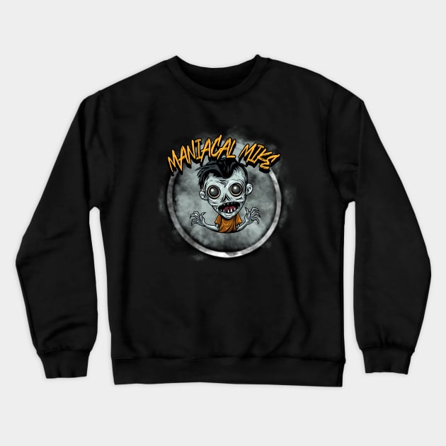 Maniacal Mike Crewneck Sweatshirt by CTJFDesigns